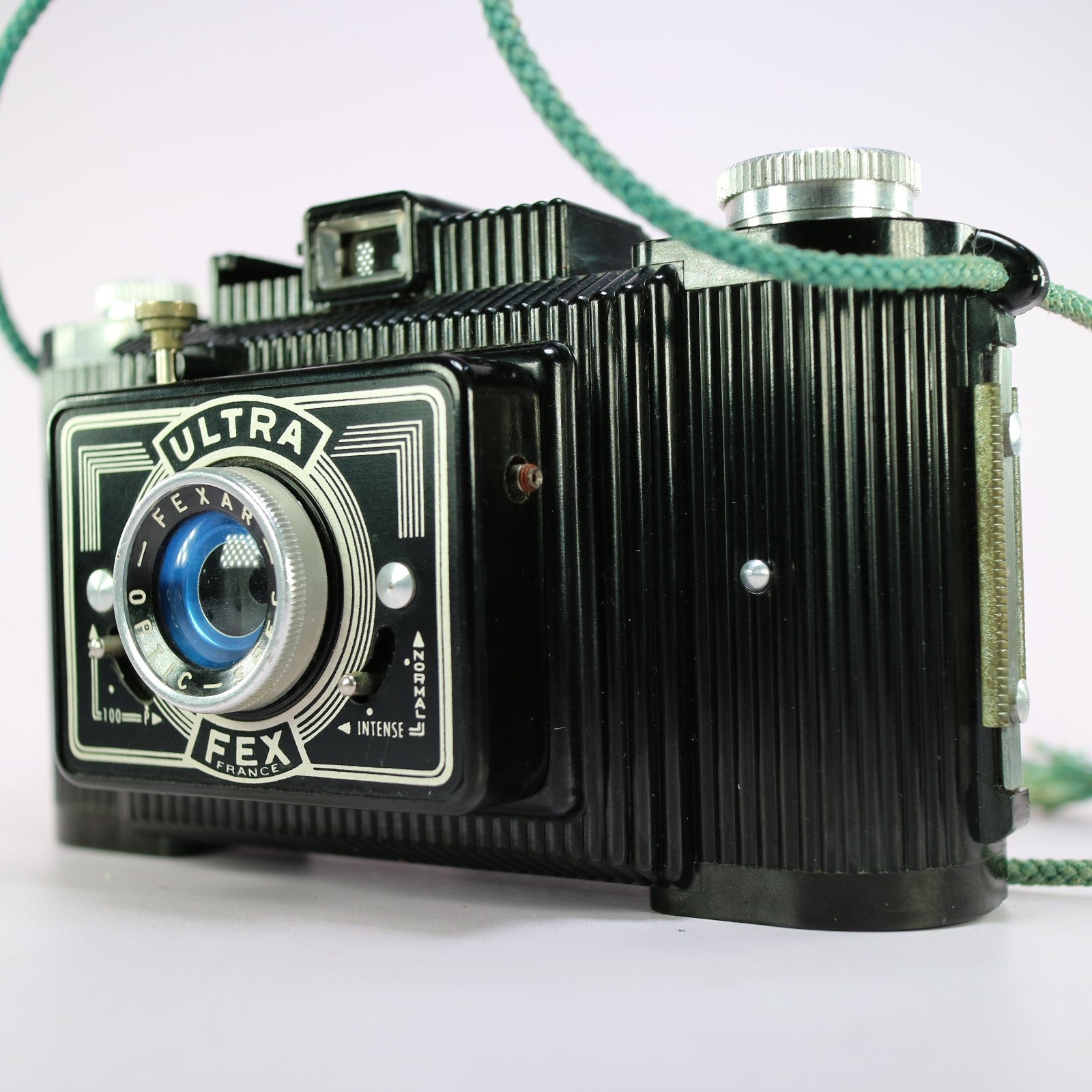 Fex-Indo Ultra Fex Medium Format 620 Film Camera Black Tested
