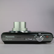 Panasonic Lumix DMC-FS15 12.1MP Digital Camera Black Tested Full Working Set