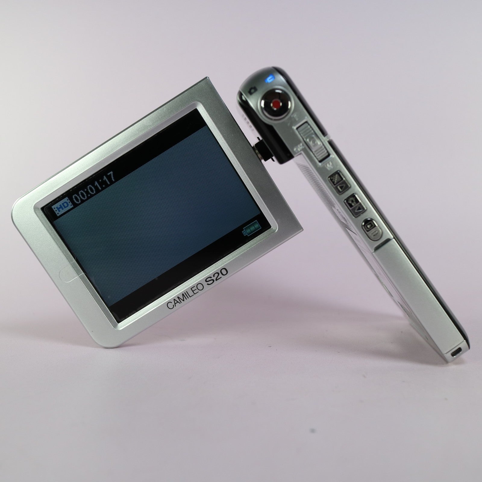 Toshiba Camileo S20 Compact HD Video Camcorder Black Tested Full Working Set