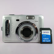 Pentax Optio S55 5.0MP Compact Digital Camera Silver Tested