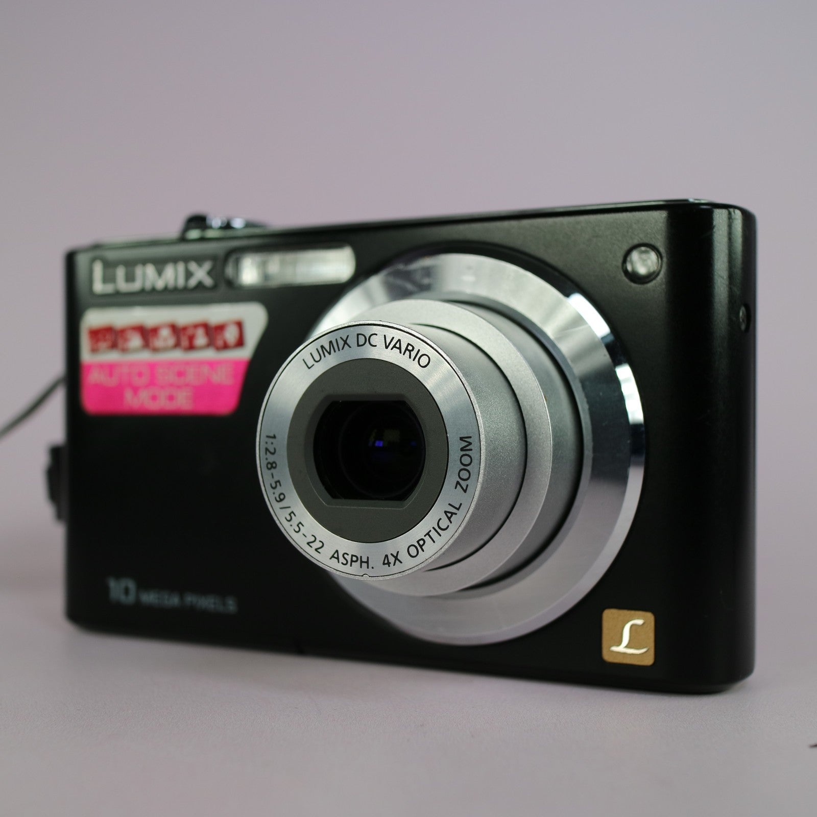 Panasonic Digital Camera Lumix DMC-F2 10.1MP Black Tested Full Set *Read*