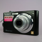 Panasonic Digital Camera Lumix DMC-F2 10.1MP Black Tested Full Set *Read*