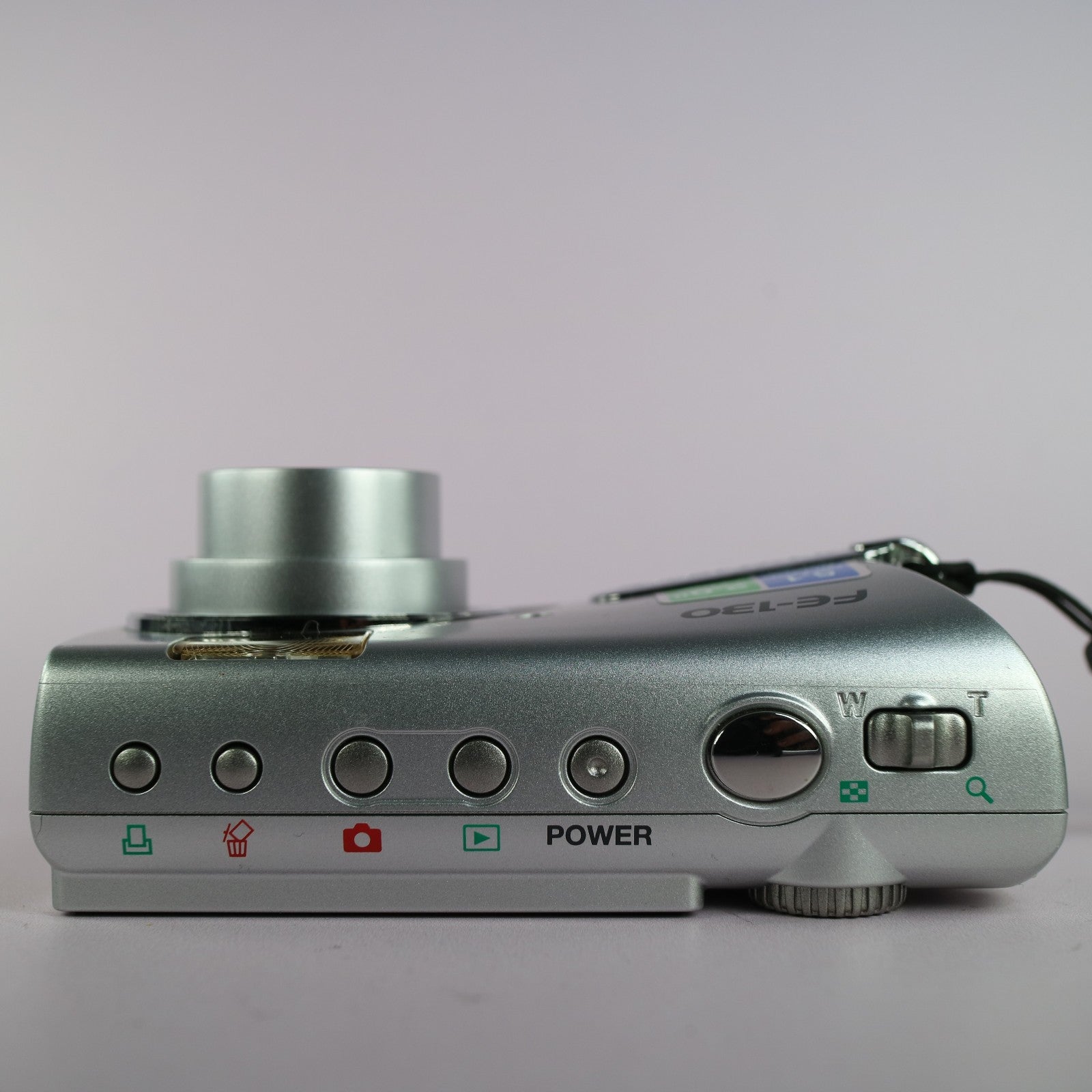 Olympus FE-130 5.1MP Compact Digital Camera Silver Tested