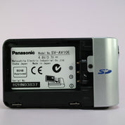 Panasonic D-snap SV-AV10 Multifunction Camcorder Silver Full Working Set