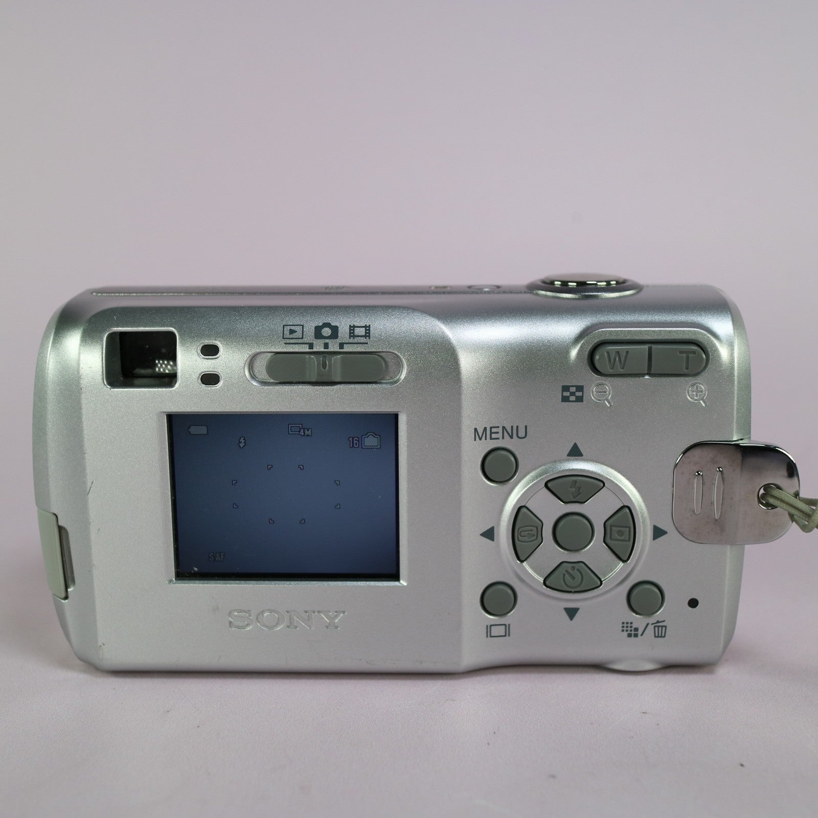 Sony Digital Camera Cybershot DSC-S40 4.1MP Silver Tested