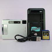 Minolta Dimage Xt 3.2MP Compact Digital Camera Silver Tested