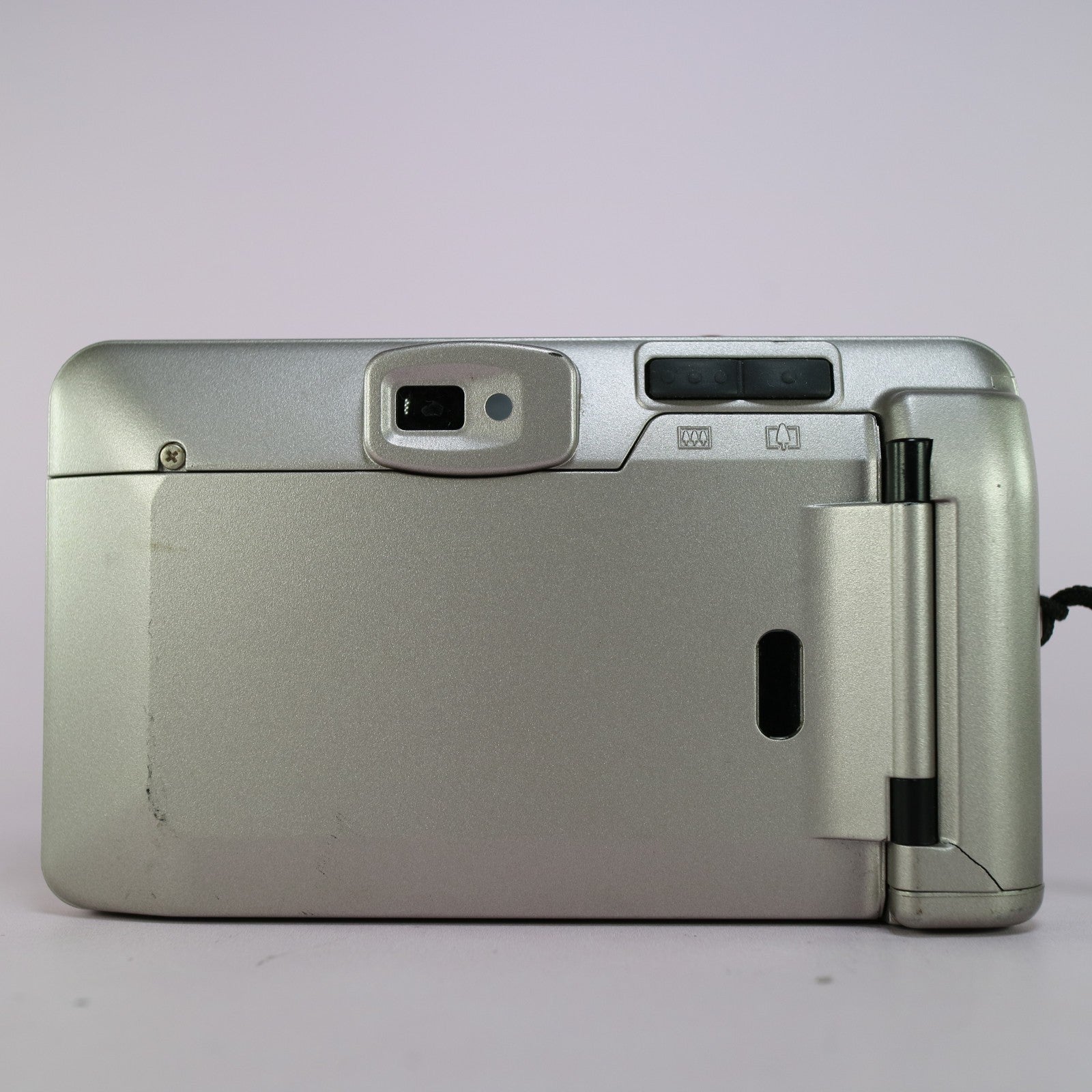 Fujifilm Zoom Date 90S 35mm Film Point and Shoot Camera Silver Tested