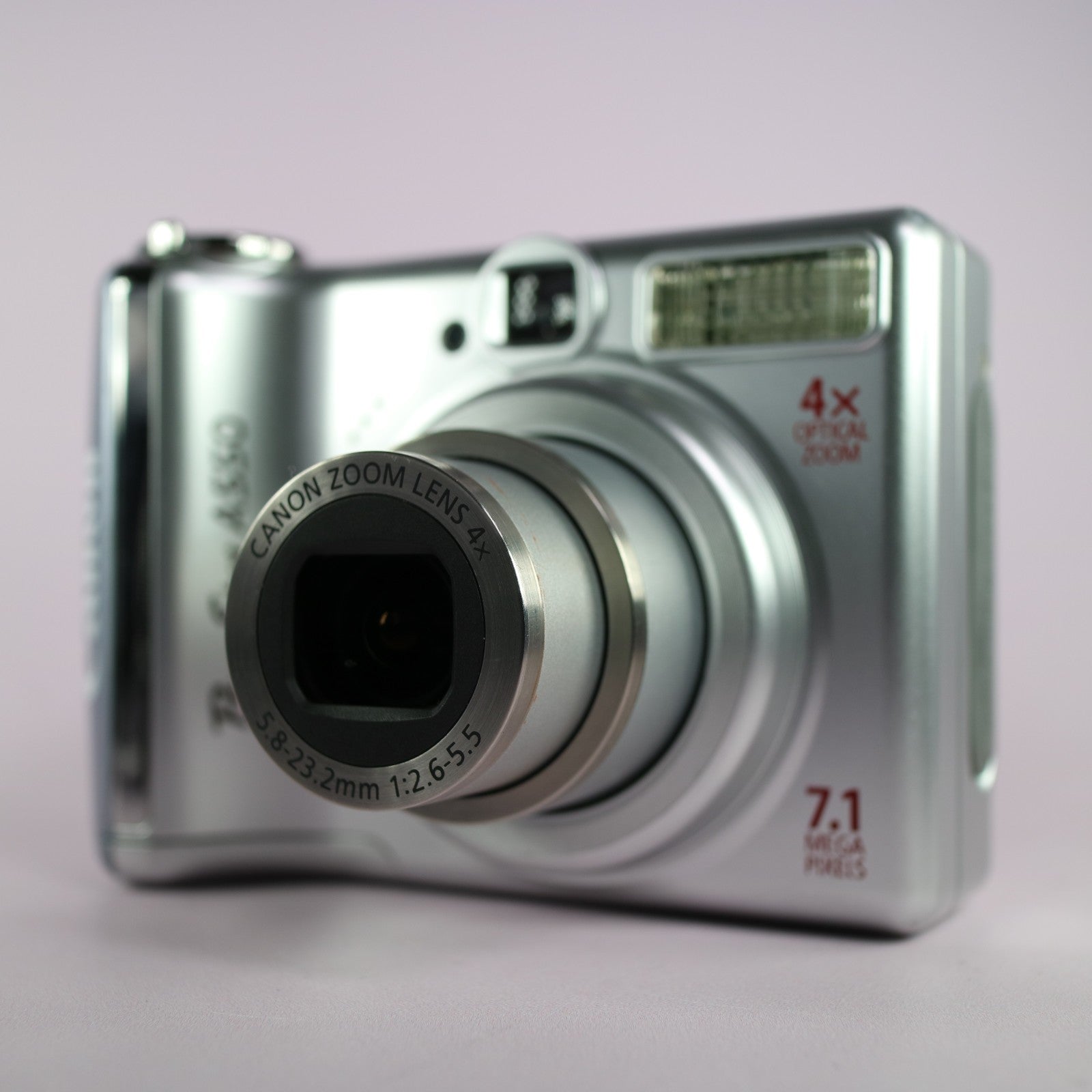 Canon Digital Camera PowerShot A550 7.1MP Silver Tested