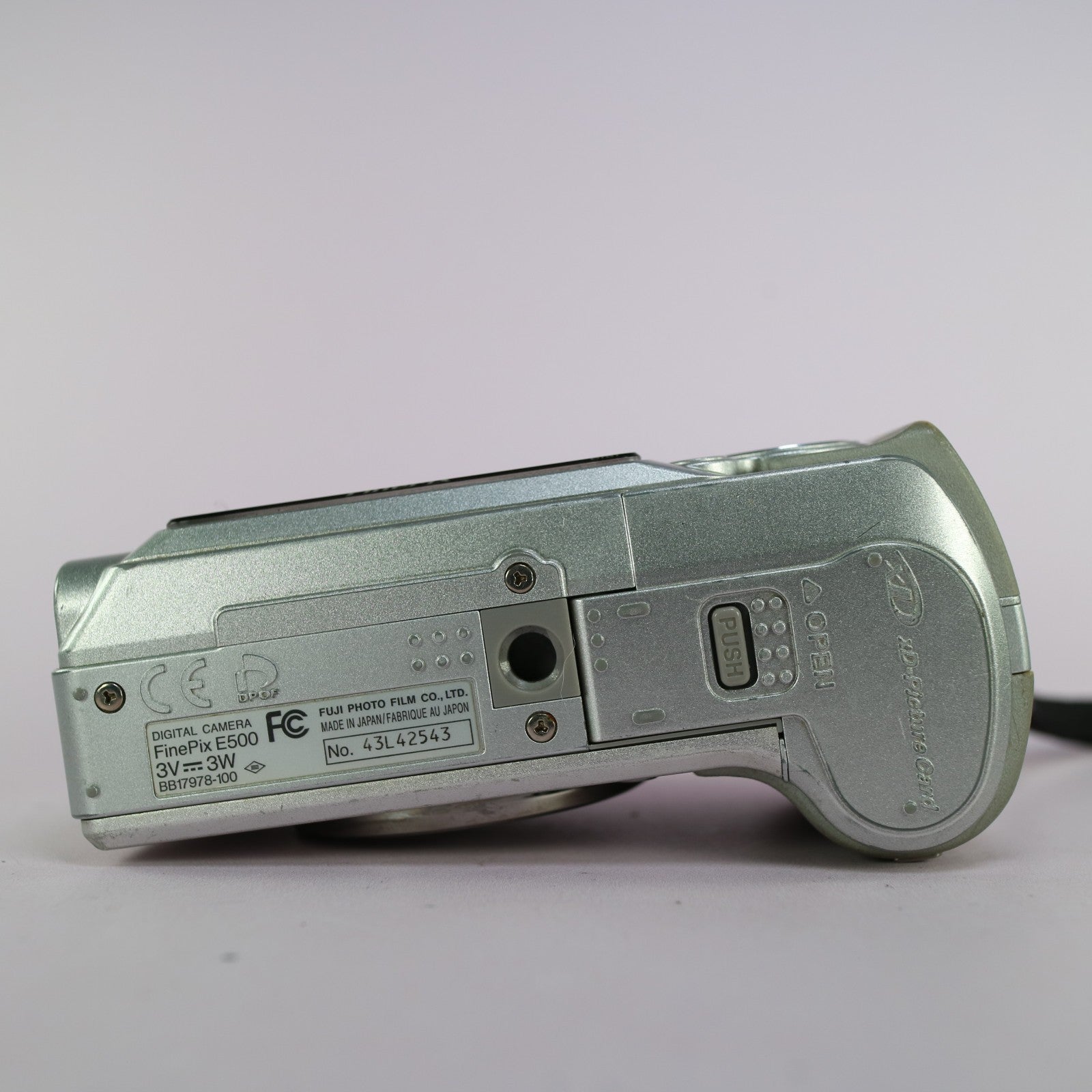 Fujifilm Digital Camera FinePix E500 4.1MP Silver Tested