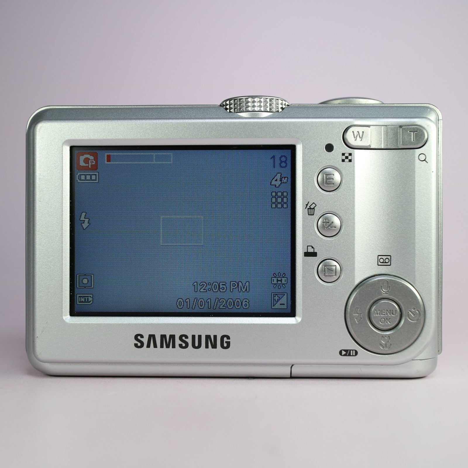 Samsung Digimax S500 5.1MP Compact Digital Camera Silver Tested
