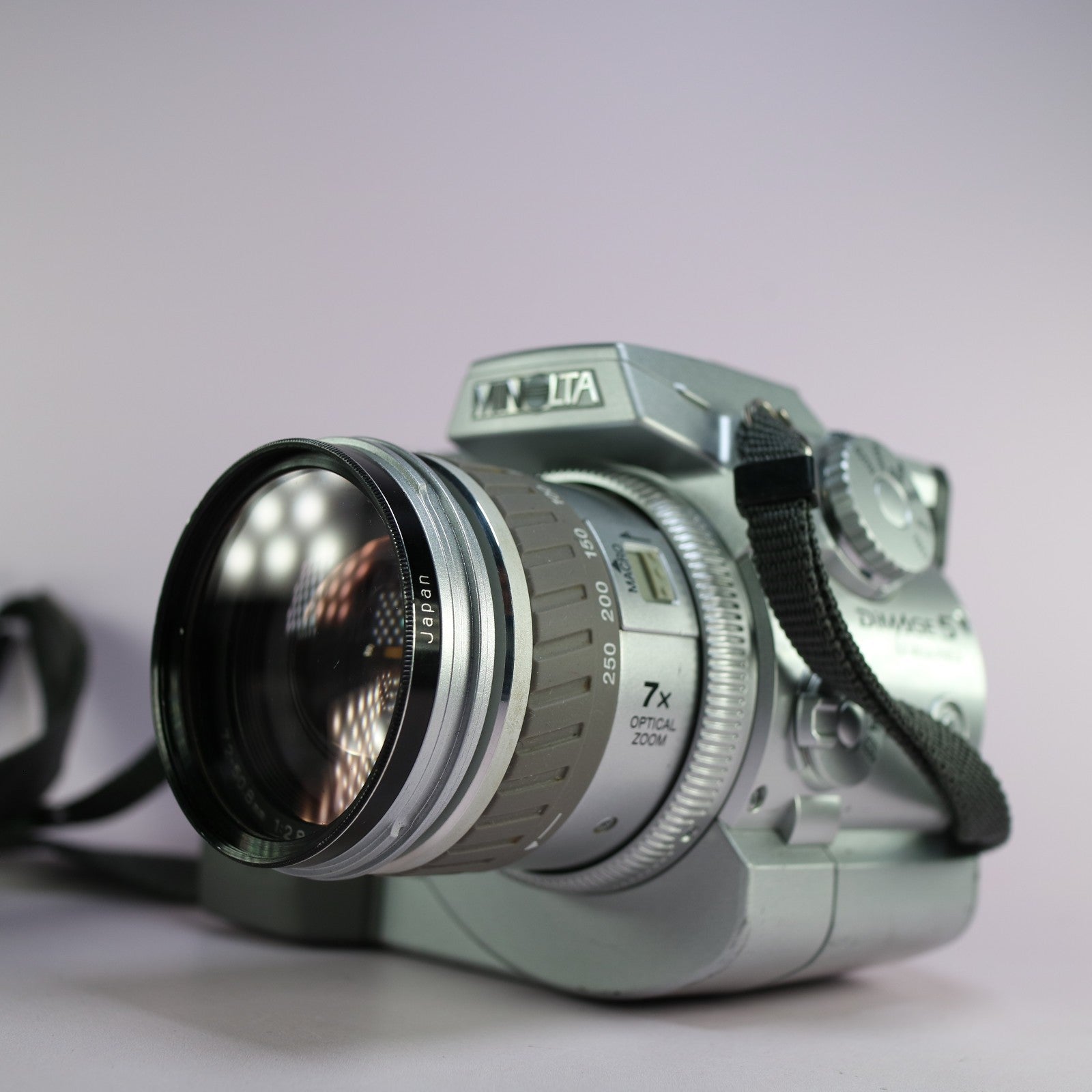 Minolta Digital Bridge Camera Dimage 5 3.3MP Silver Tested
