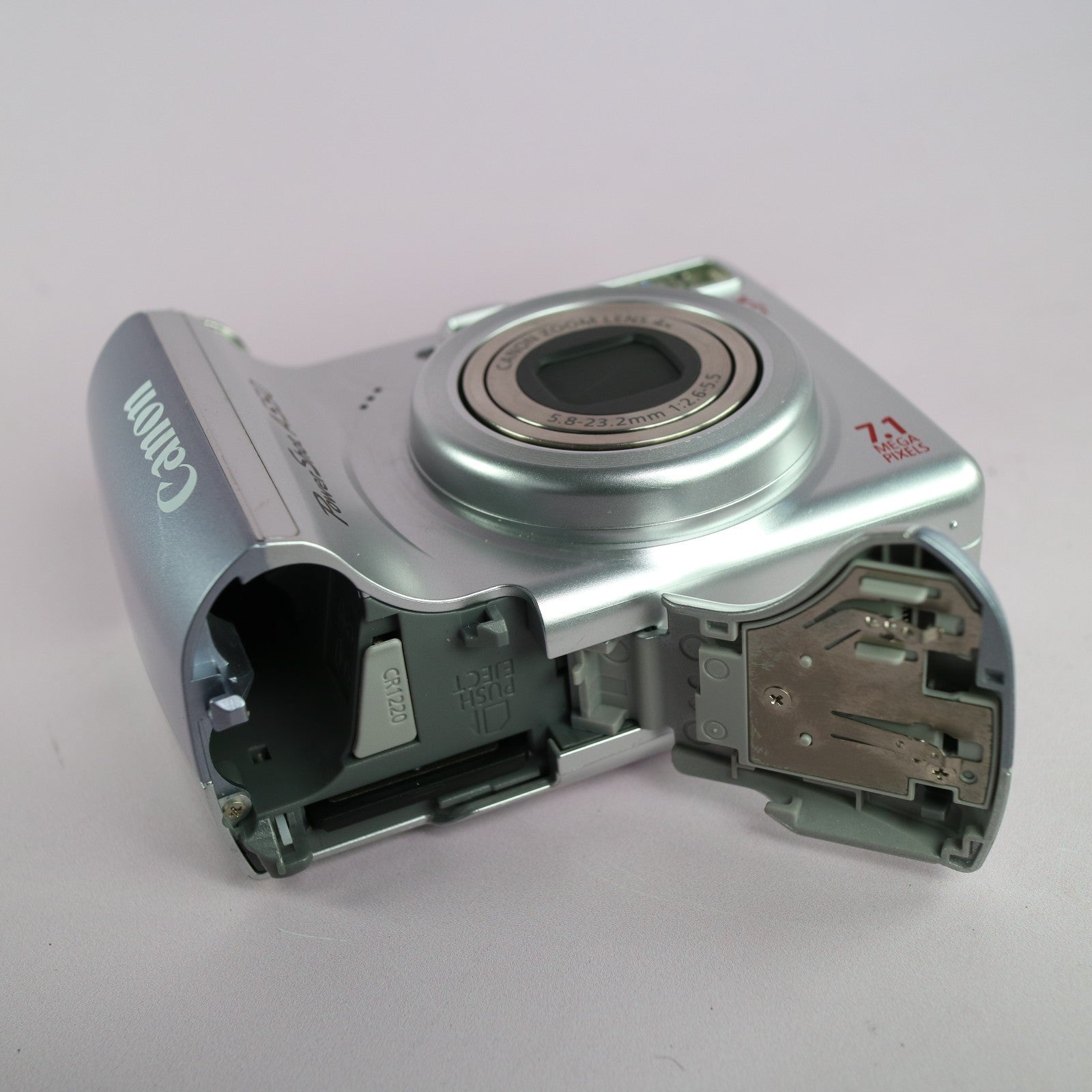 Canon Digital Camera PowerShot A550 7.1MP Silver Tested – Digicam