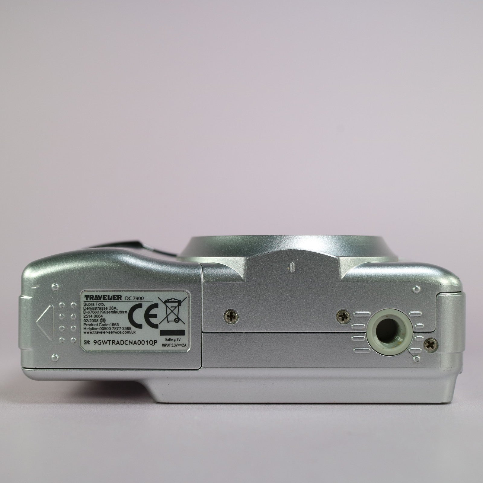 Traveler Digital Camera DC-7900 7.0MP Silver Tested