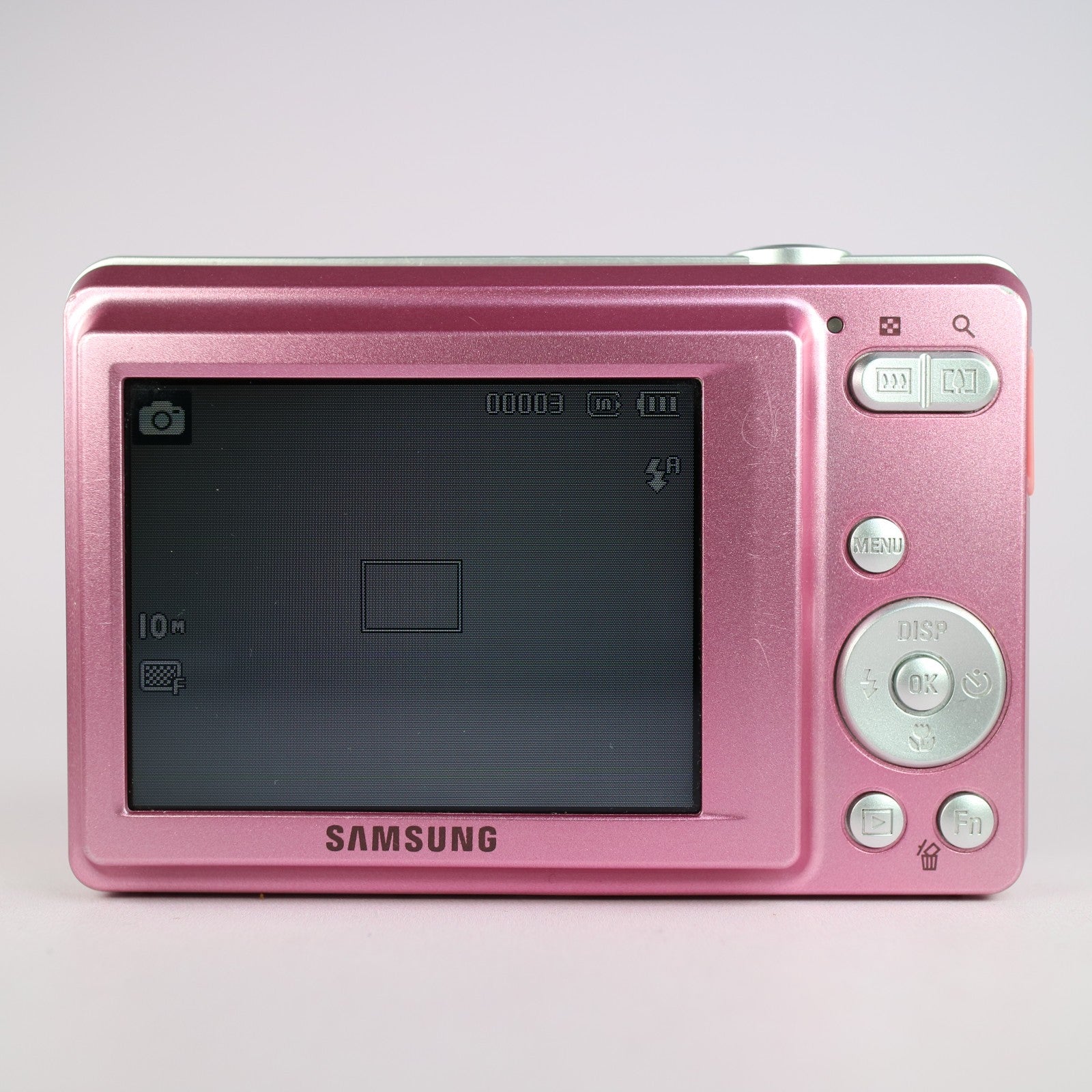 Samsung Digital Camera ES55 10.2MP Pink Tested Full Working Set