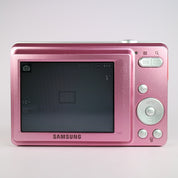 Samsung Digital Camera ES55 10.2MP Pink Tested Full Working Set