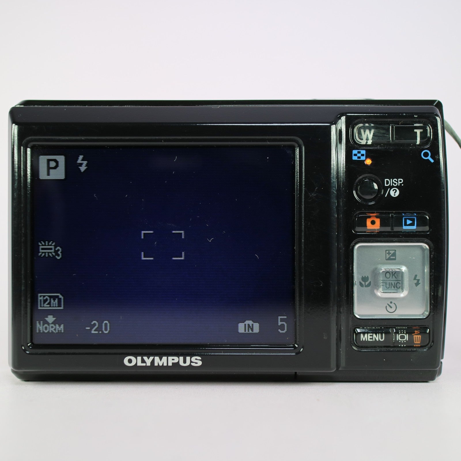 Olympus Digital Camera X-42 12.0MP Black Tested