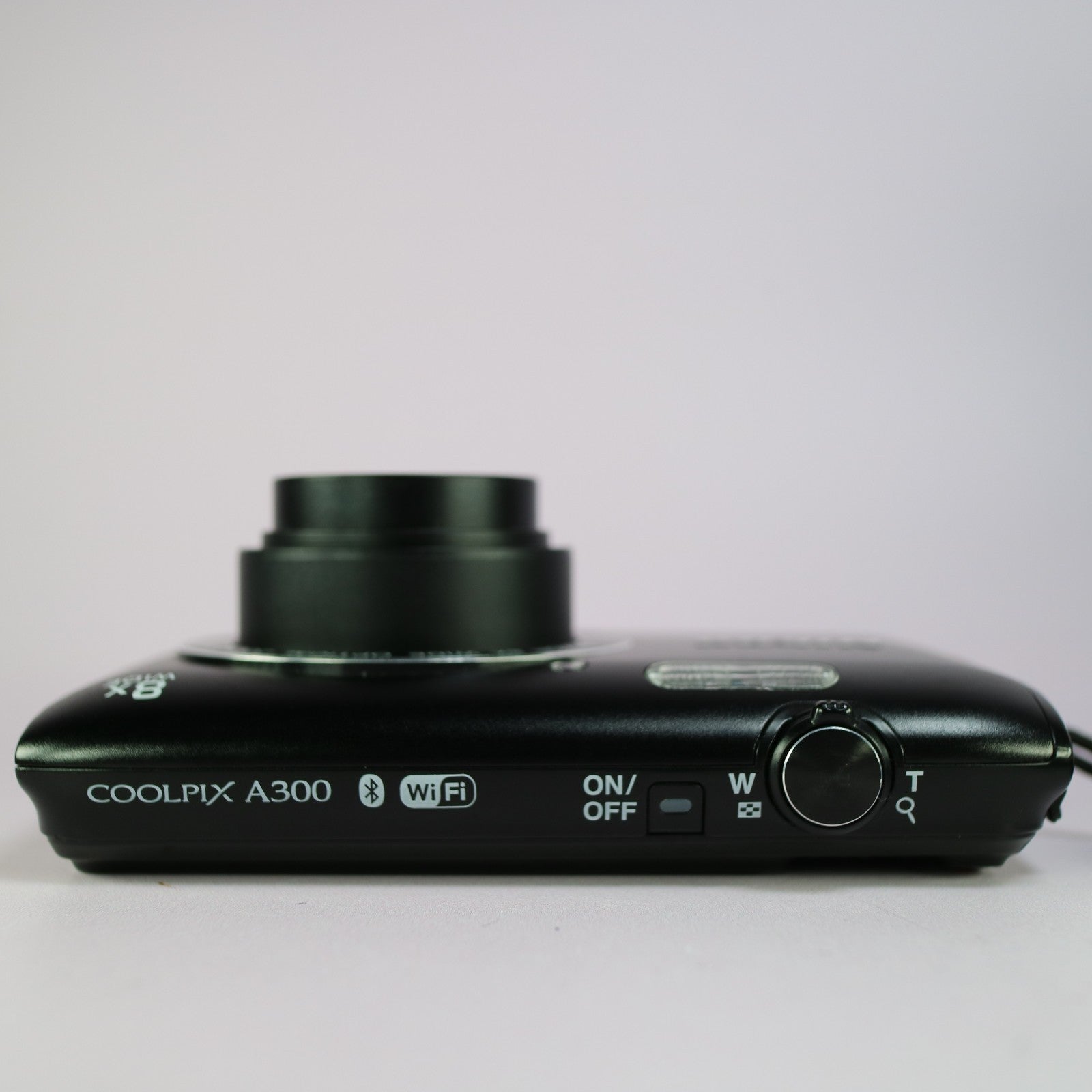 Nikon Digital Camera Coolpix A300 WiFi 20.1MP Black Tested Full Working Set
