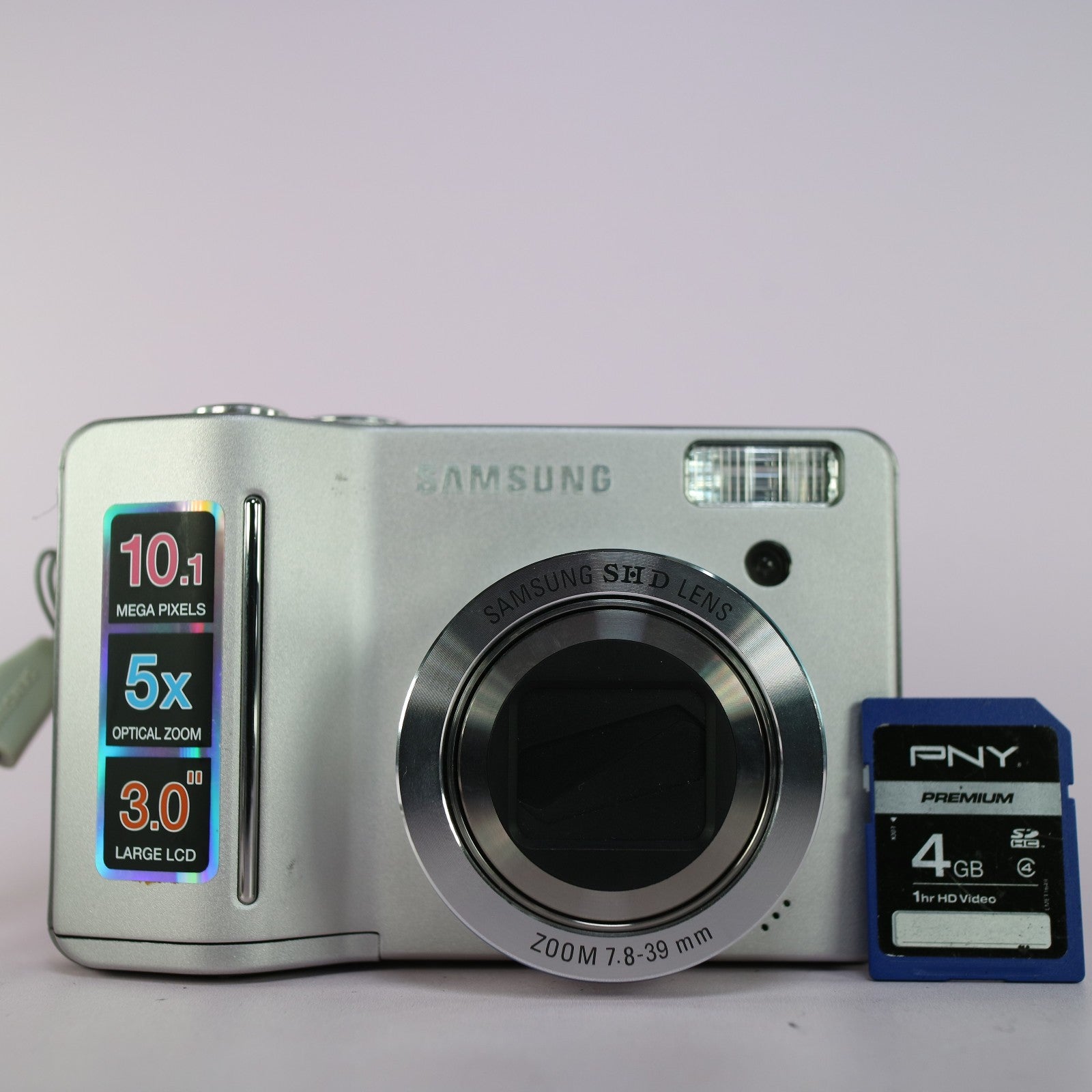 Samsung Digital Camera S1050 10.2MP Silver Tested