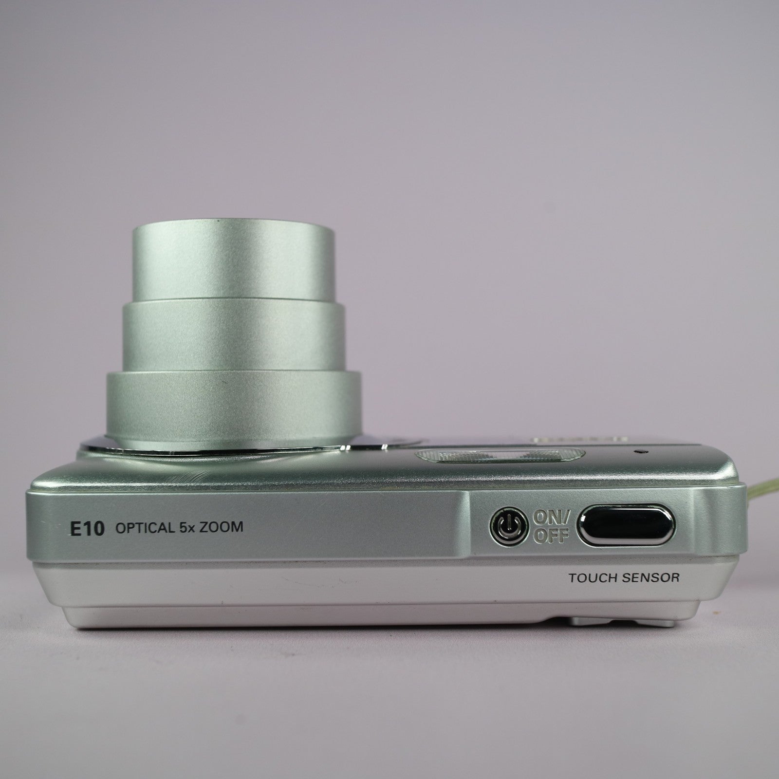 Sanyo VPC-E10 10.0MP Compact Digital Camera Silver Tested Full Working Set