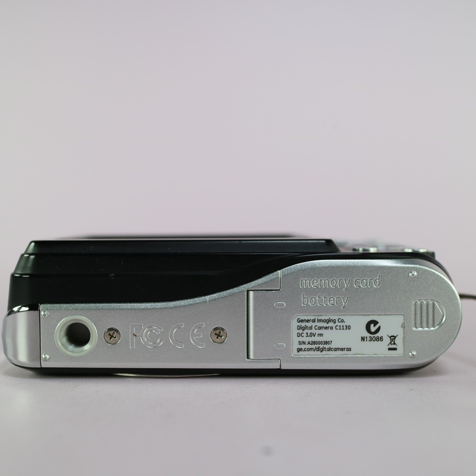 General Electric Digital Camera GE C1130 11.1MP Black Tested
