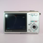 Casio Digital Camera Exilim EX-Z60 6.0MP Silver Tested Full Working Set