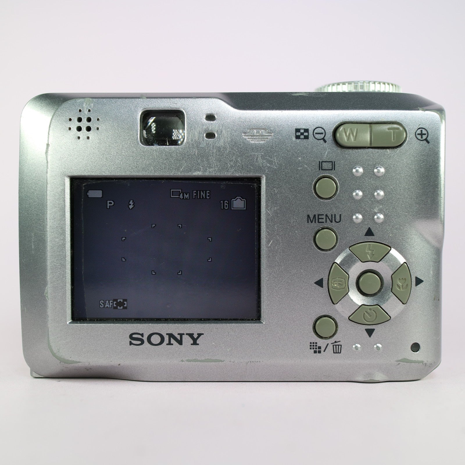 Sony Digital Camera Cybershot DSC-S80 4.1MP Silver Tested
