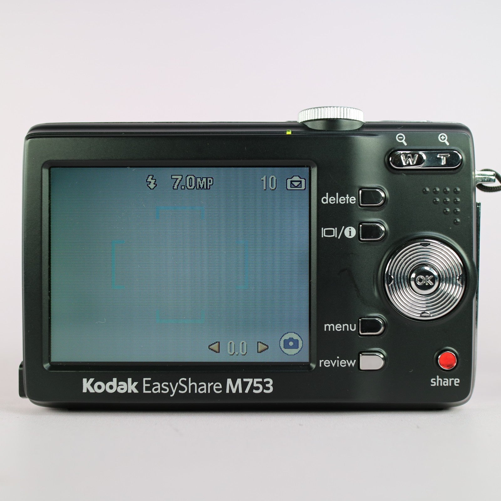 Kodak Digital Camera EasyShare M753 7.0MP Black Tested Full Working Set