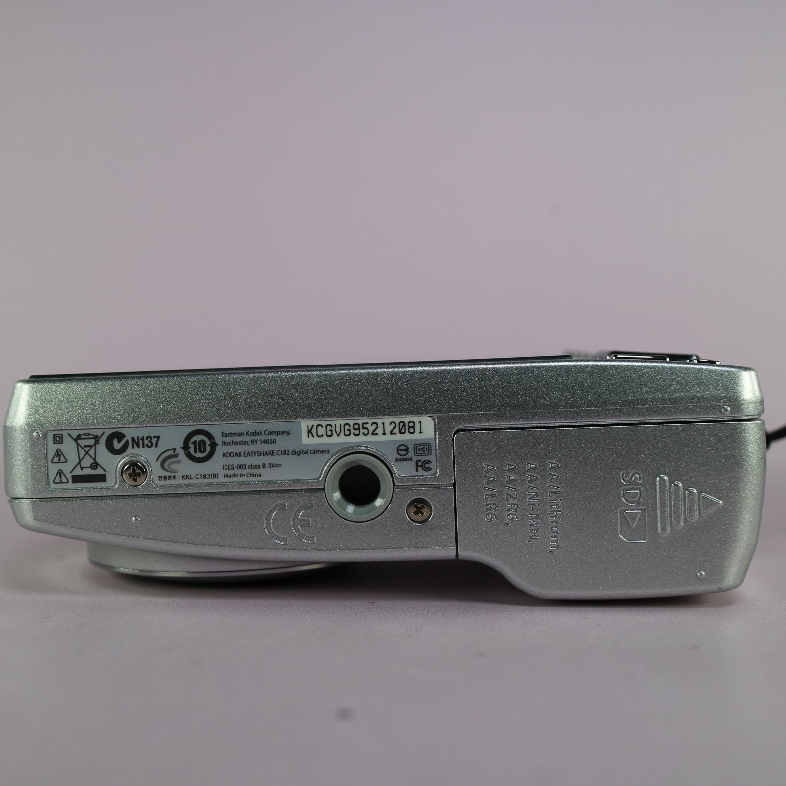 Kodak Digital Camera EasyShare C182 12.0MP Silver Tested
