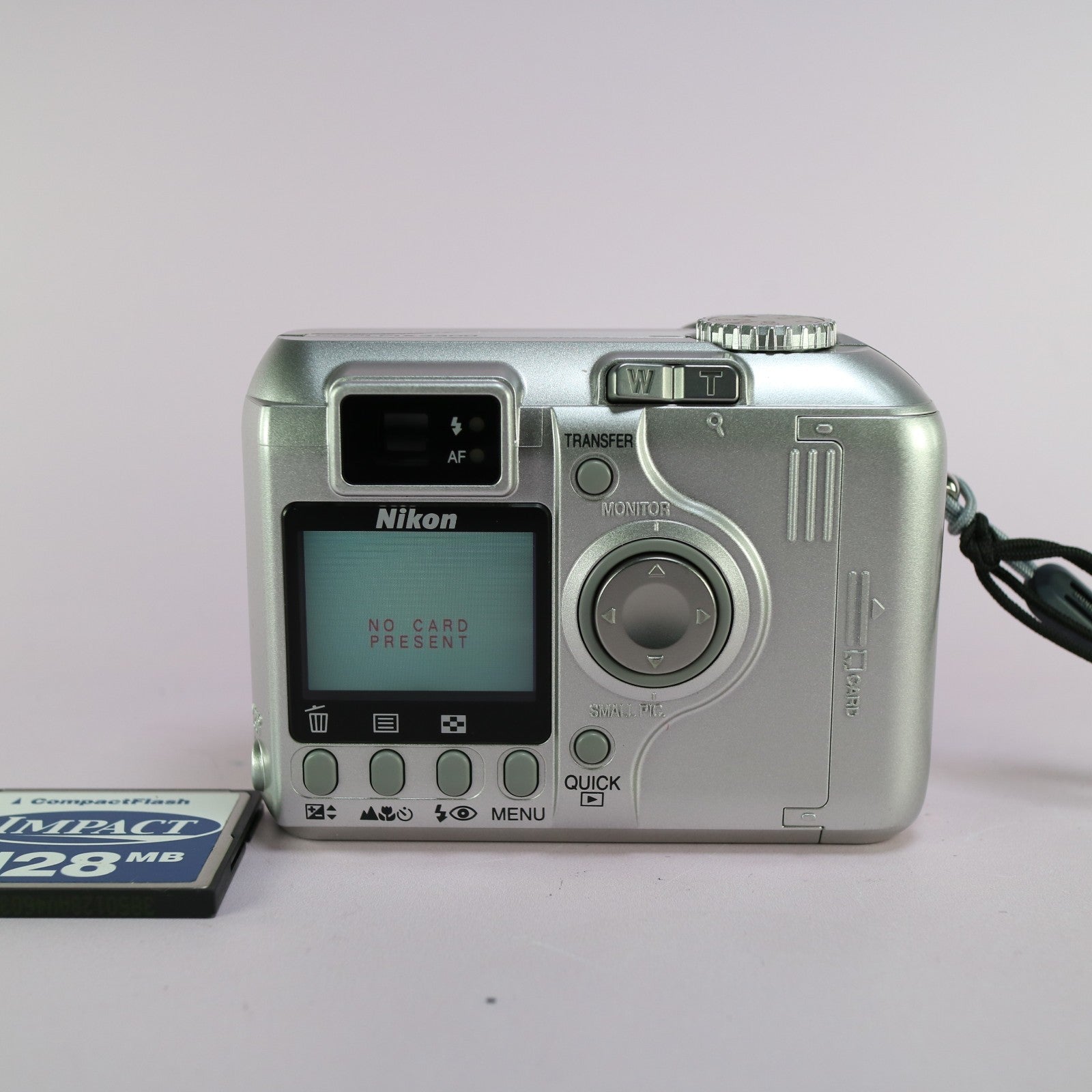 Nikon Digital Camera Coolpix 4300 4.0MP Silver Tested
