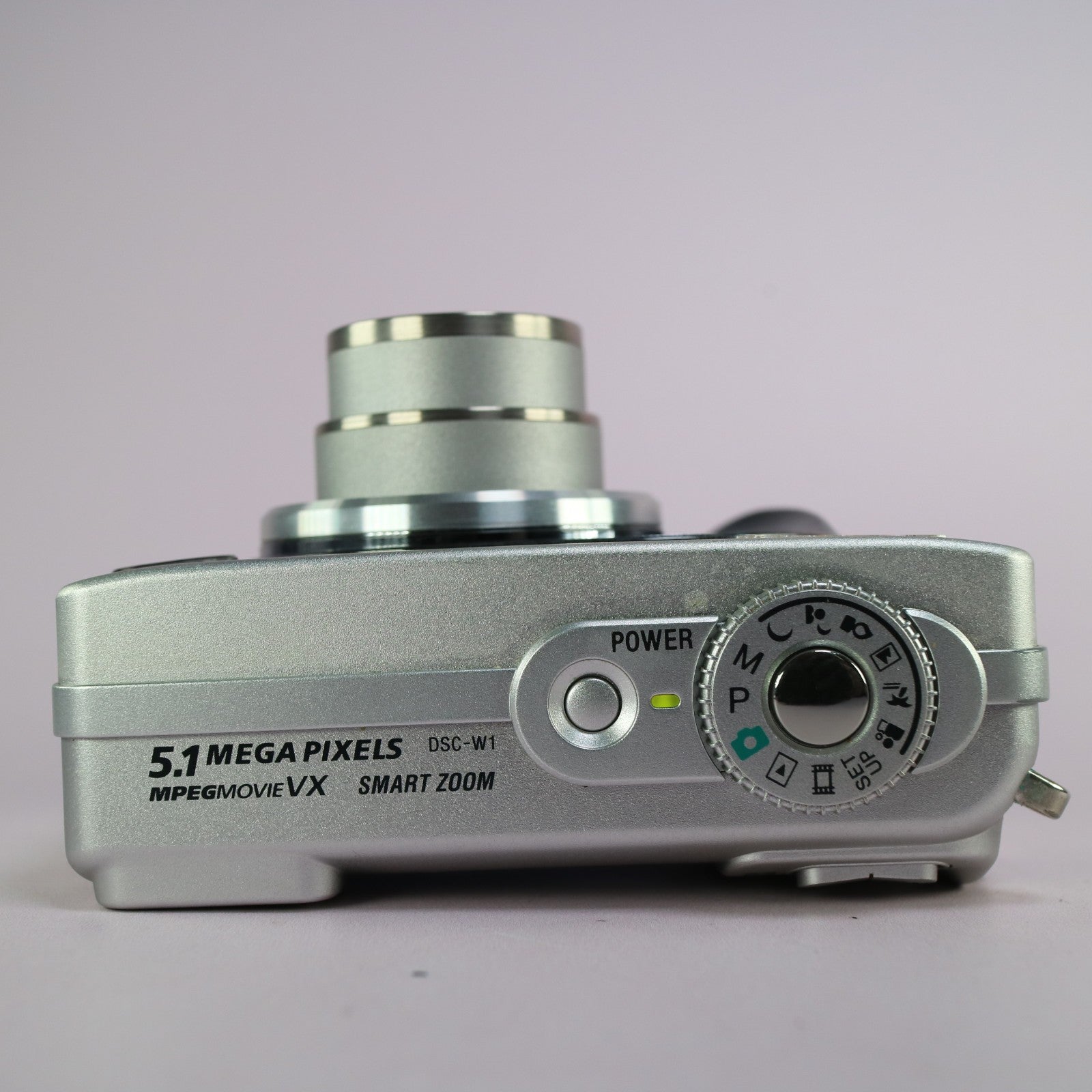 Sony Digital Camera Cybershot DSC-W1 5.1MP Silver Tested