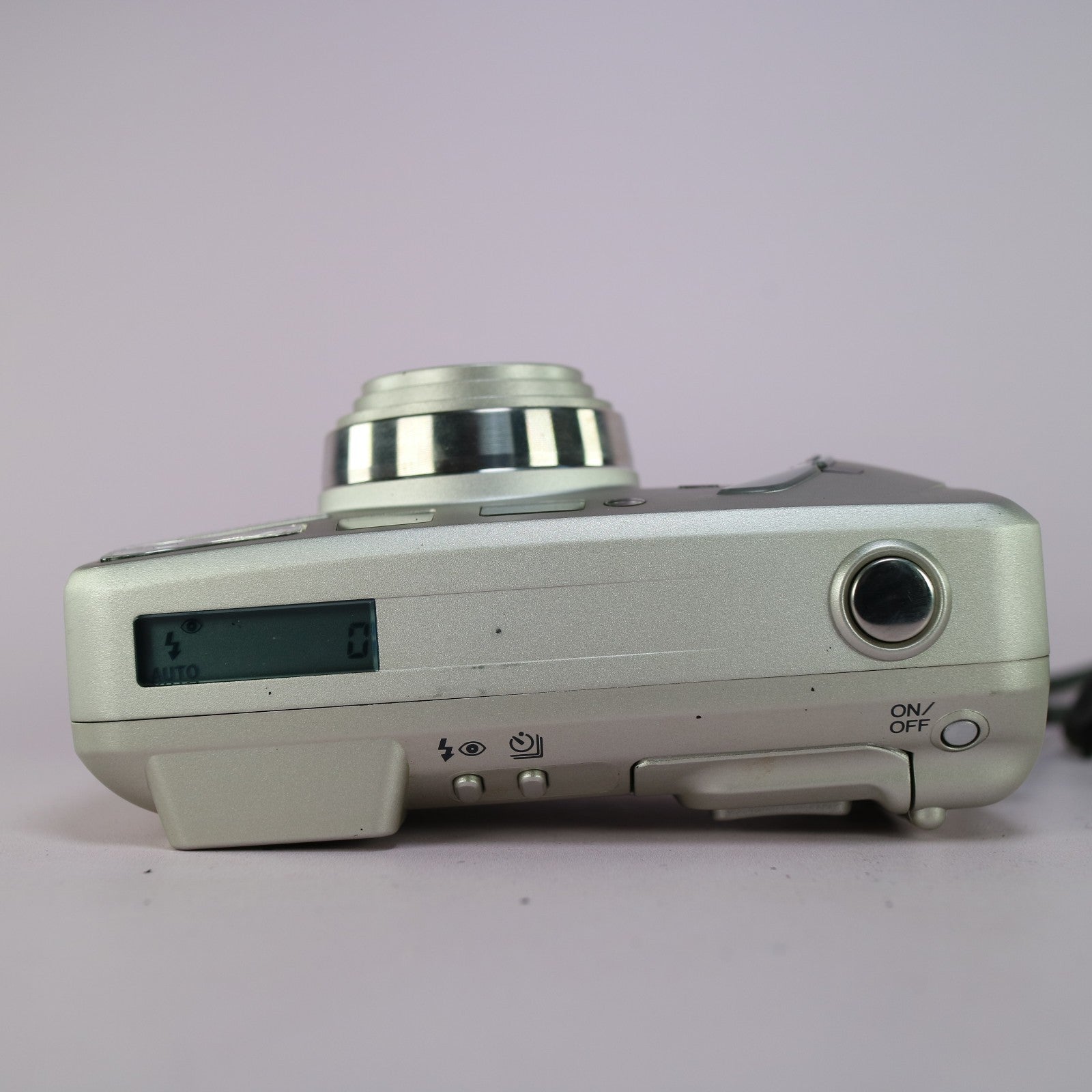 Minolta Zoom 160c 35mm Film Point and Shoot Camera Silver Tested