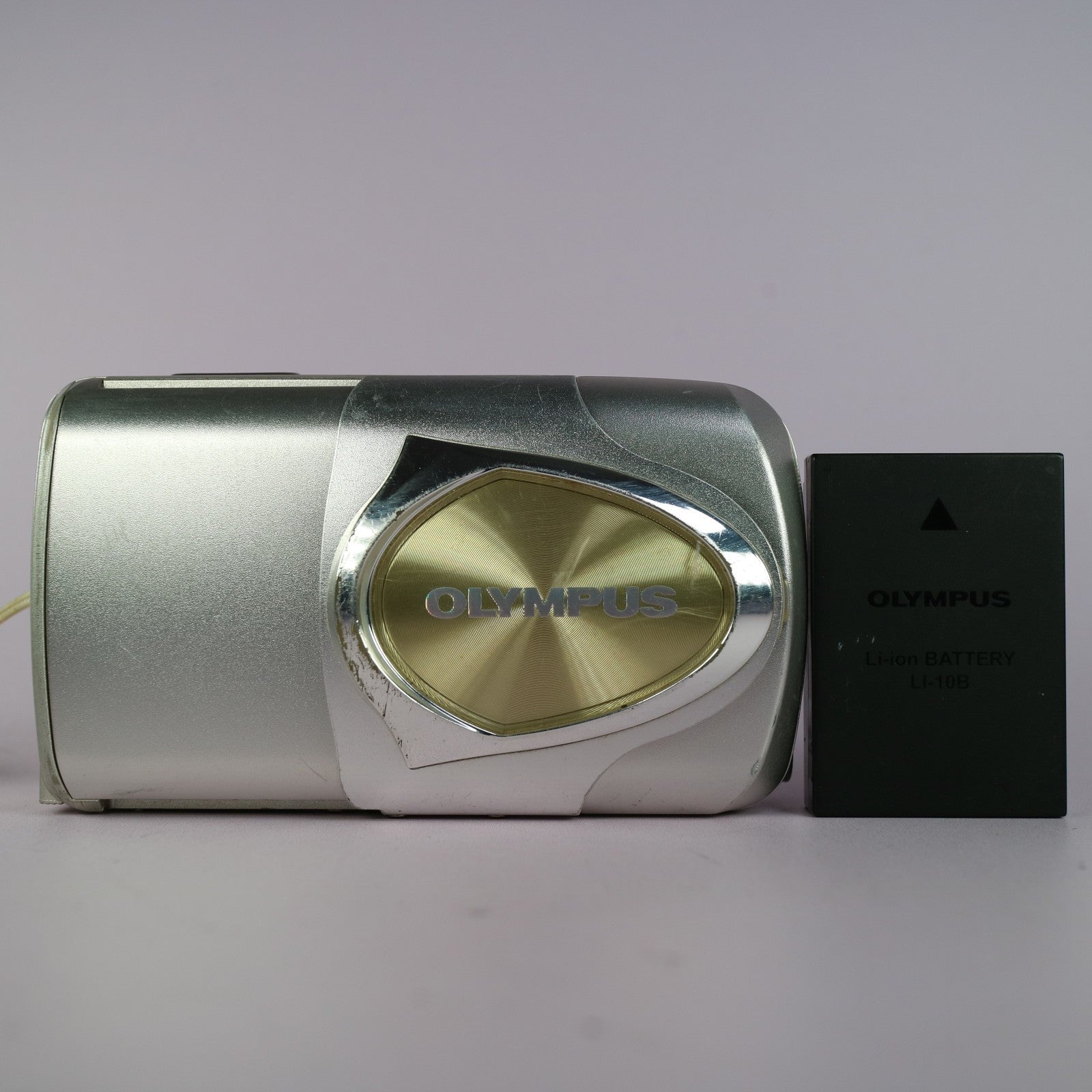 Olympus Digital Camera Mju 400 4.0MP Silver Tested