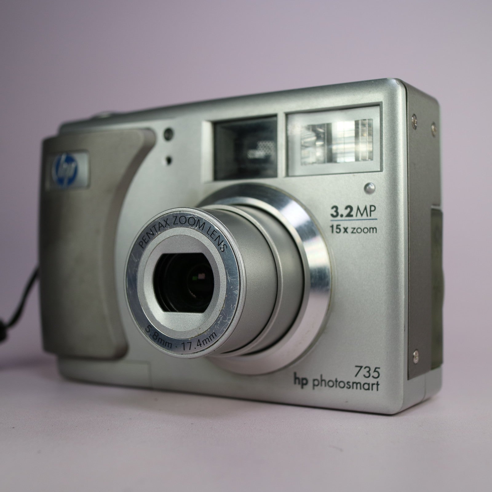 HP Digital Camera Photosmart 735 3.2MP Silver Tested