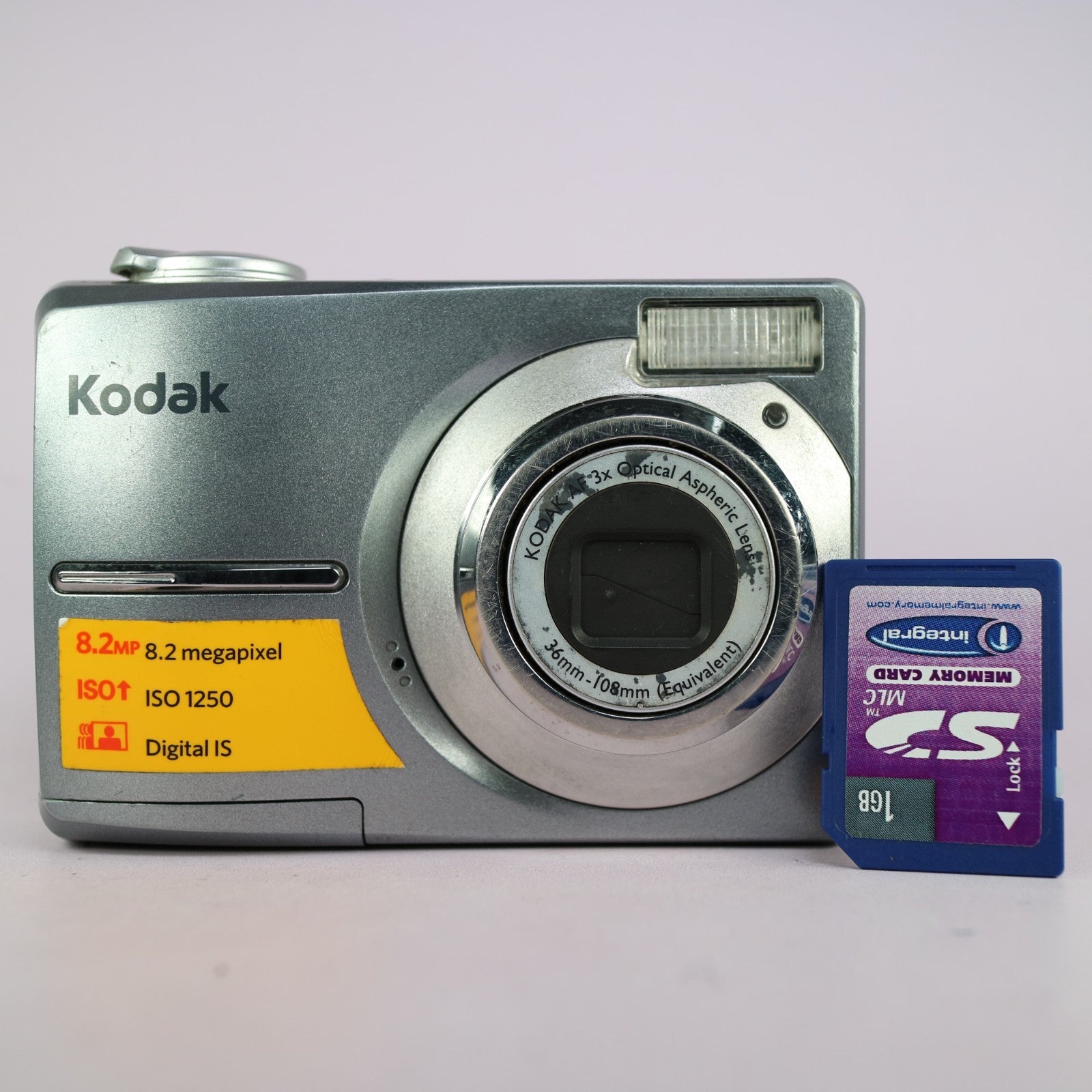 Kodak Digital Camera EasyShare C813 8.2MP Silver Tested