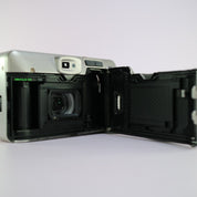 Fujifilm Zoom 90S 35mm Film Point and Shoot Camera Silver Tested