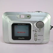 Fujifilm FinePix A202 2.0MP Compact Digital Camera Silver Tested