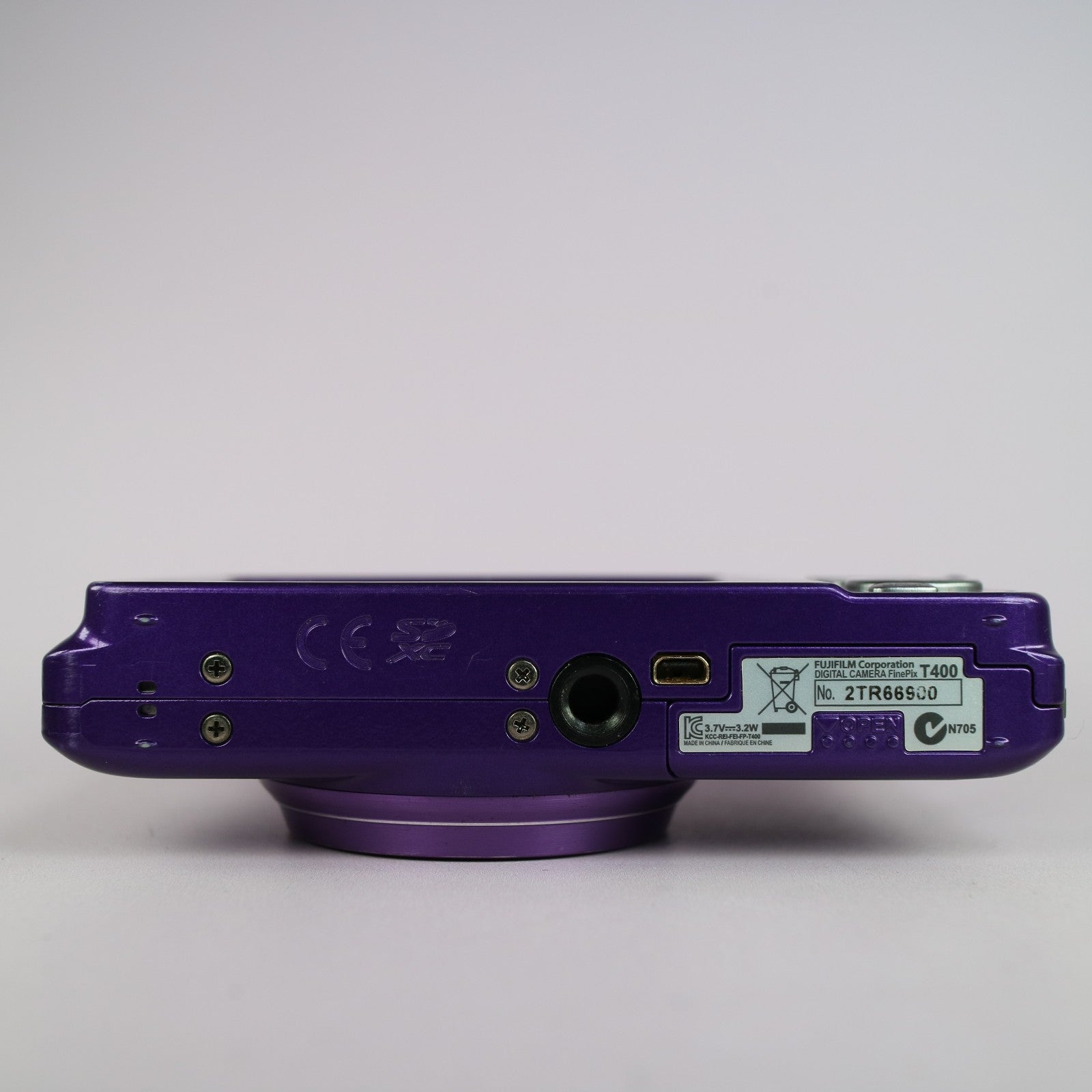 Fujifilm Digital Camera FinePix T400 16.0MP Purple Tested Full Working Set