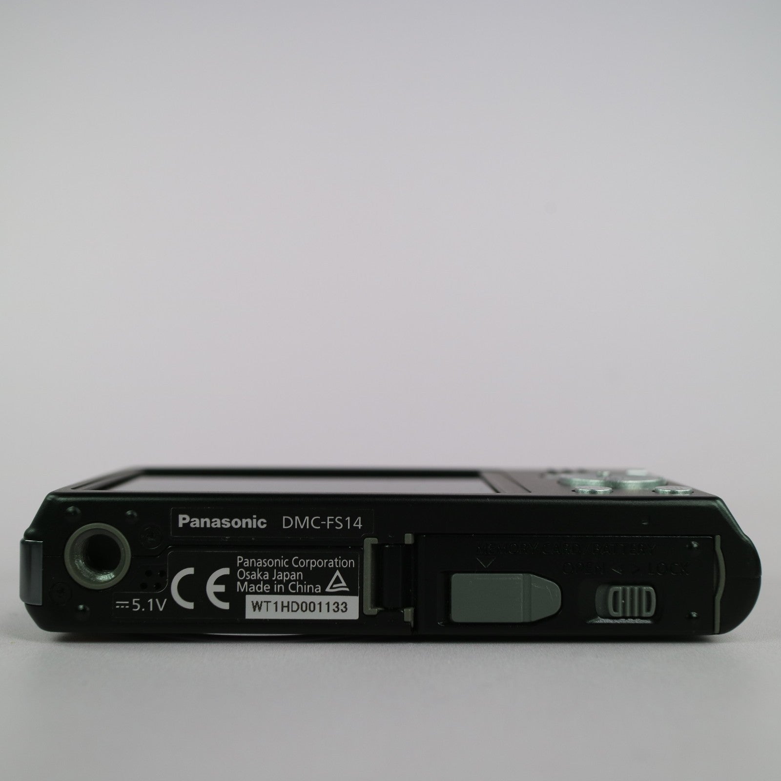 Panasonic Digital Camera Lumix DMC-FS16 14.1MP Black Tested Full Working Set