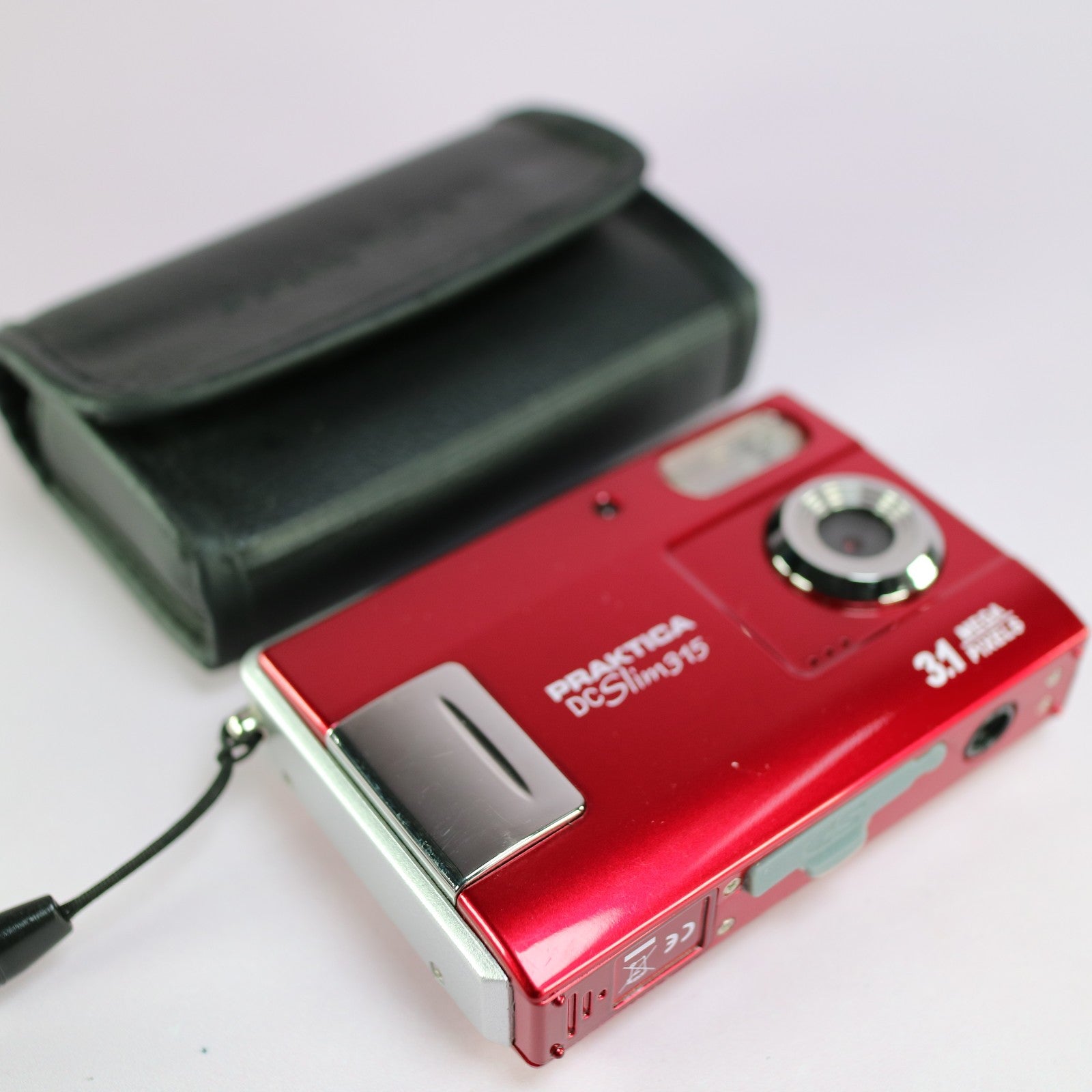 Praktica Digital Camera DCSlim 315 3.1MP Red Tested