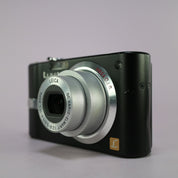 Panasonic Digital Camera Lumix DMC-FX12 7.2MP Black Tested Full Working Set