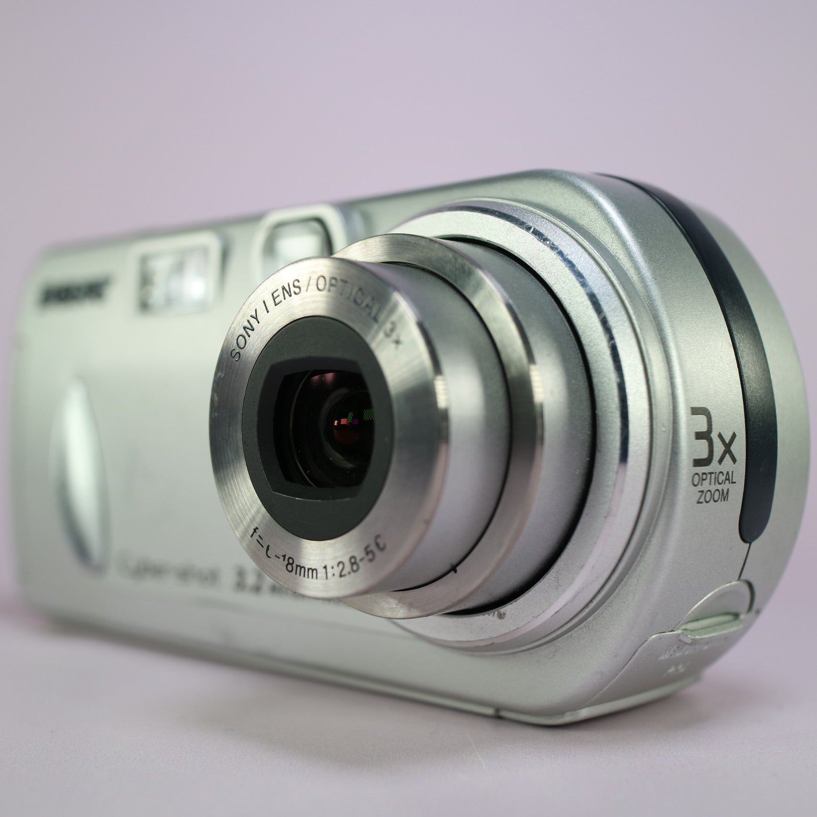 Sony Digital Camera Cybershot DSC-P72 3.2MP Silver Tested