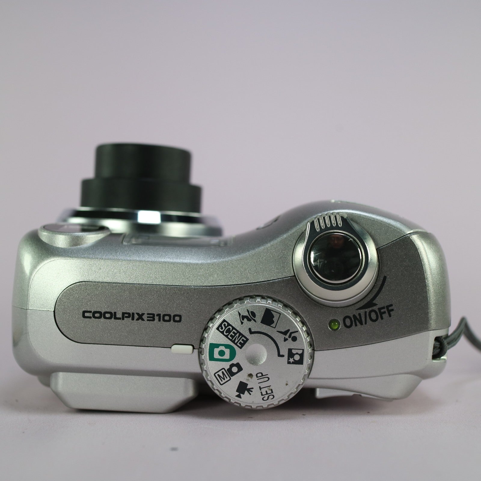 Nikon Digital Camera Coolpix 3100 3.2MP Silver Tested