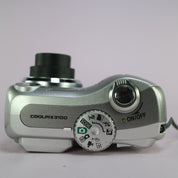 Nikon Digital Camera Coolpix 3100 3.2MP Silver Tested