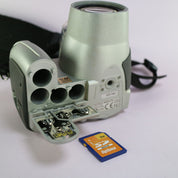 Minolta Digital Bridge Camera Dimage Z20 5.0MP Silver Tested