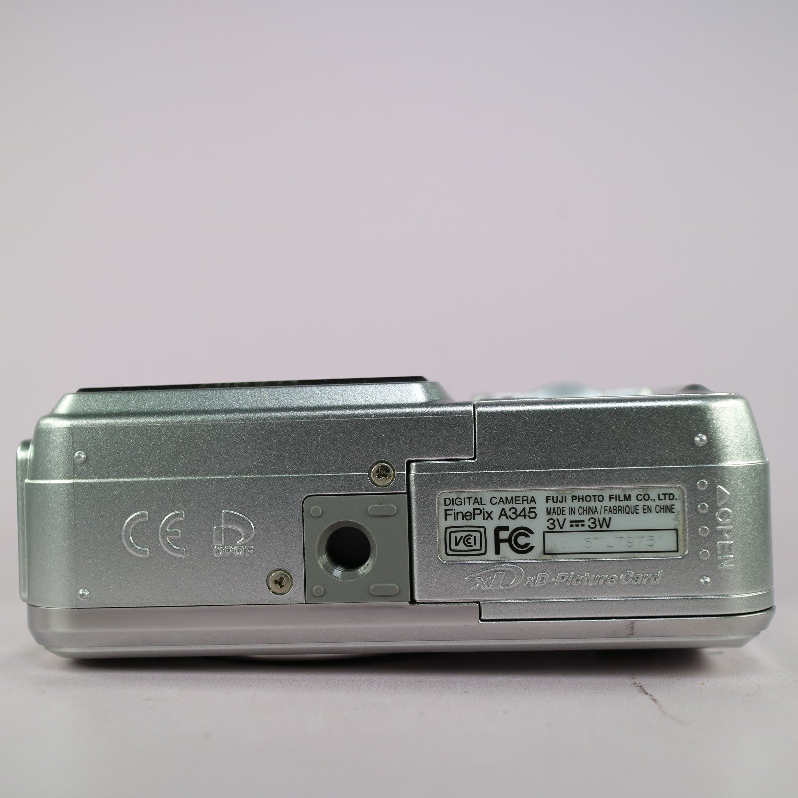Fujifilm Digital Camera FinePix A345 4.1MP Silver Tested