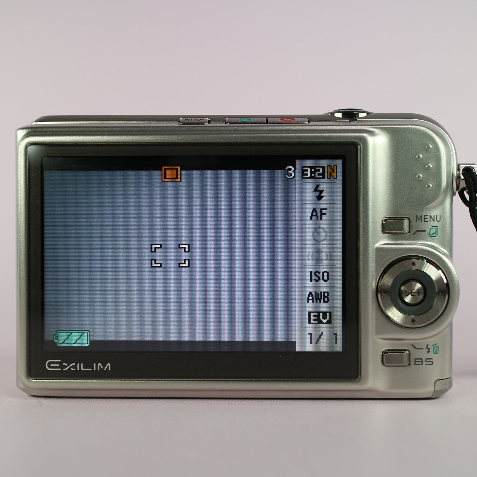 Casio Digital Camera Exilim EX-Z1000 10.1MP Silver Tested w/ Battery + SD