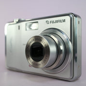 Fujifilm Digital Camera FinePix F470 6.0MP Silver Tested Full Set