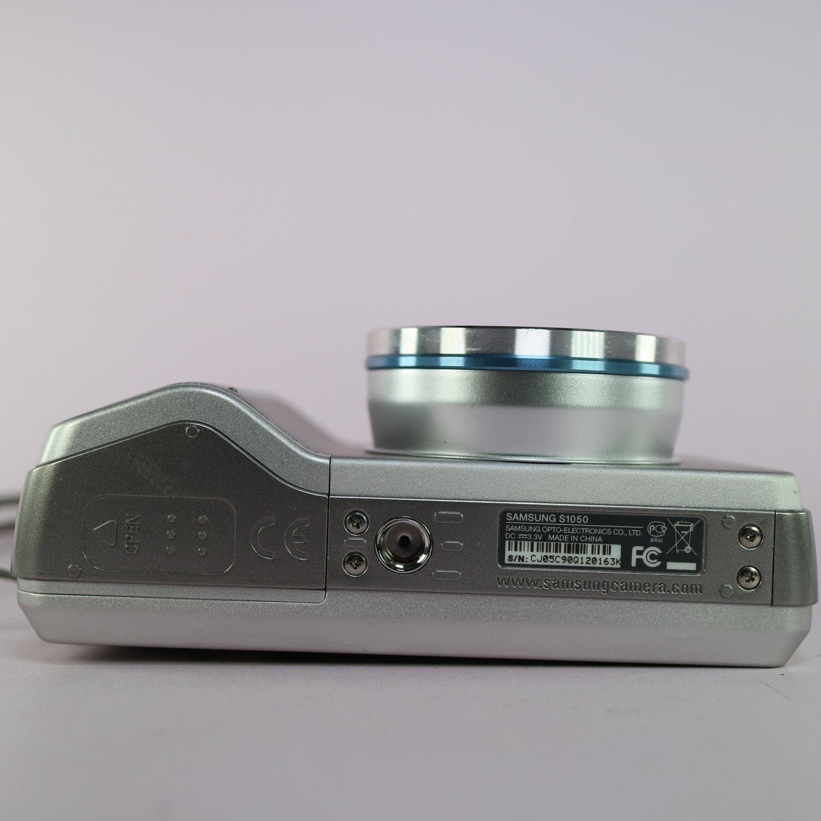 Samsung Digital Camera S1050 10.2MP Silver Tested