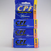 3x Vintage Sainsburys CPF Colour Print Film 110 Cartridge ISO 200 Exp 1999