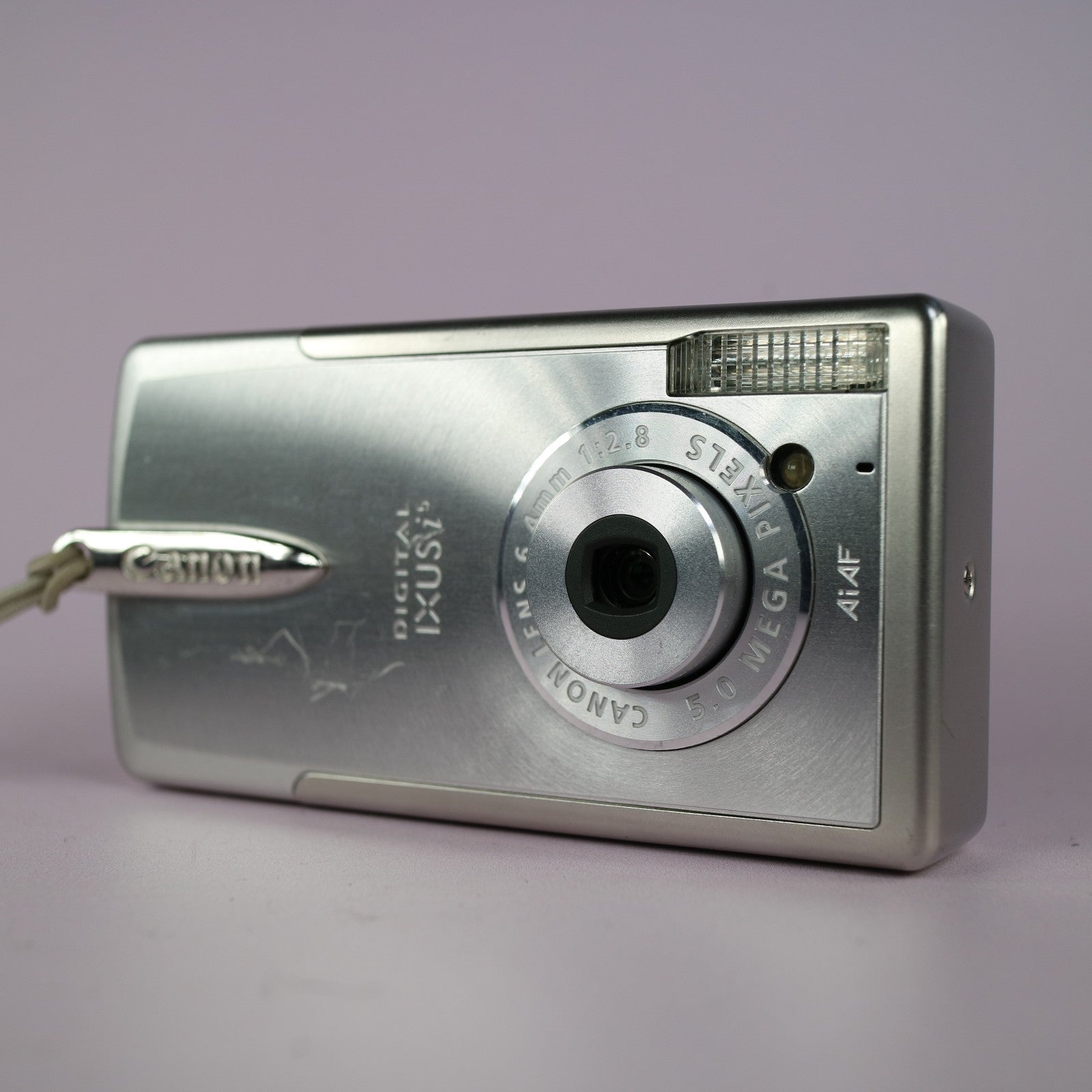 Canon Digital Camera IXUS i5 Powershot SD20 5.0MP Silver Tested